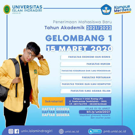 Pendaftaran KRS Semester Genap 2025/2026